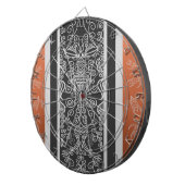 Wikingertattoo Dartscheibe (Vorderseite rechts)