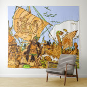 Wikings Wandteppich (Beispiel (Horizontal))