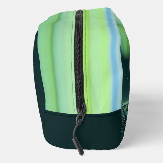 Wikingschiff und Nordlichter Waschbeutel (Rechts)