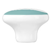 Wikingschiffsknopf/Schublade ziehen Keramikknauf (Seitenansicht)