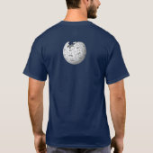 Wikipedia T-Shirt (Rückseite)