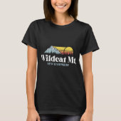 Wilat Mountain, New Hampshire, Ski Slopes Snowboar T-Shirt (Vorderseite)