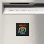 Wilber Geschenk Name Personalisiert Lustig Gaming Magnet (In Situ (Geschirrspüler))