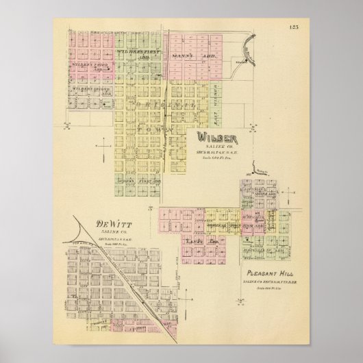 Wilber, Nebraska Poster (Vorne)