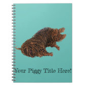 Wilbur - ein anspruchsvolles Schwein. Notizblock (Vorderseite)