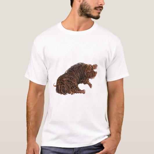Wilbur - ein anspruchsvolles Schwein. T-Shirt (Vorderseite)