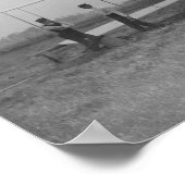 Wilbur & Orville Wright, 2. motorgetriebene Maschi Poster (Ecke)