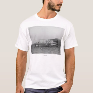 Wilbur u. Orville Wright in 2. trieben Maschine an T-Shirt