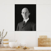 Wilbur Wright - Aviation Pioneer Portrait Poster (Küche)