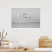 Wilbur Wright in Level Glide Poster (Küche)