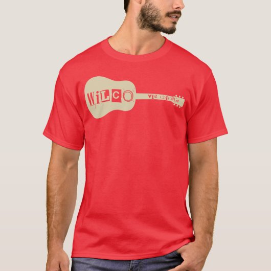 wilco via chicago retro friends T-Shirt (Vorderseite)