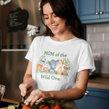 Wild 1. Geburtstag Safari Mama