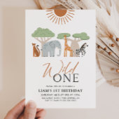 Wild 1. Geburtstagseinladung Einladung