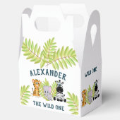 Wild 1. Geburtstagstiere Vielen Dank Geschenkschachtel (Geöffnet)