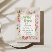 Wild 1. Wildblume Einladung