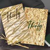 Wild 30. Geburtstag Einladung