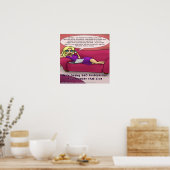 Wild 900 Zahlen für Computer Geeks Funny Poster (Küche)