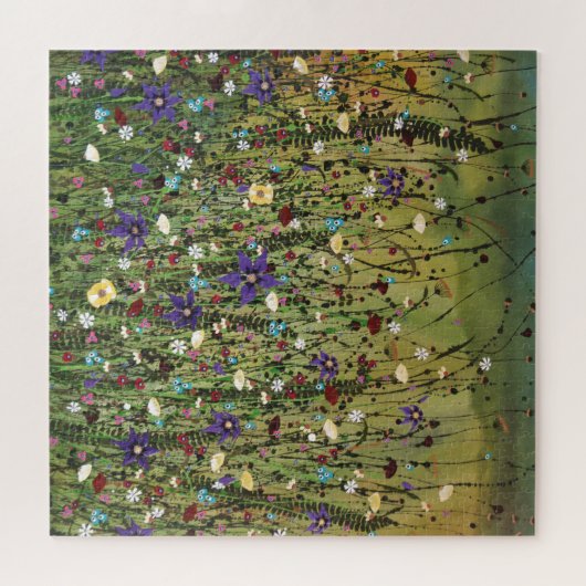 Wild Abandon Wild Blume Artist Puzzle (Horizontal)