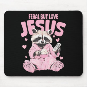 Wild aber Lieben Jesus Christlicher Valentinstag R Mousepad