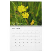 Wild-Abourt-Wildblumen #3-Kalender Kalender (Mär 2026)