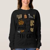 Wild About 5Th Fifth Grade Back To School Student  Sweatshirt (Vorderseite)