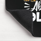 Wild About Golfing Animals Muster Golfer Leopard Mousepad (Ecke)