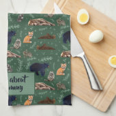 Wild about Grammy Geschirrtuch (Viertel Falte)