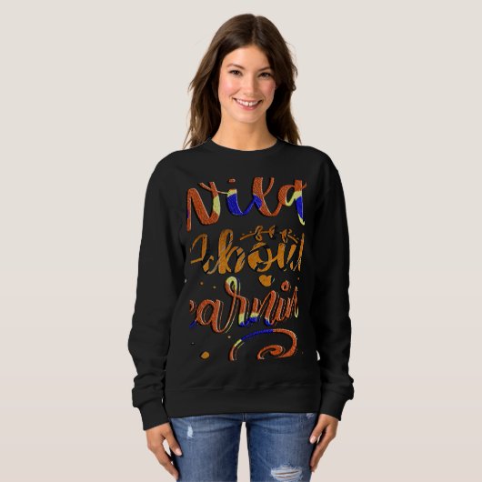 Wild About Learning Teacher Back To School Teachin Sweatshirt (Vorne ganz)