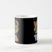 Wild About Reading Leopardendruck Süßes Zoo-Tier Kaffeetasse (Mittel)