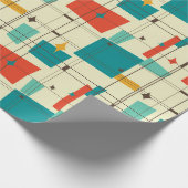 Wild About Retro Geschenkpapier (Ecke)