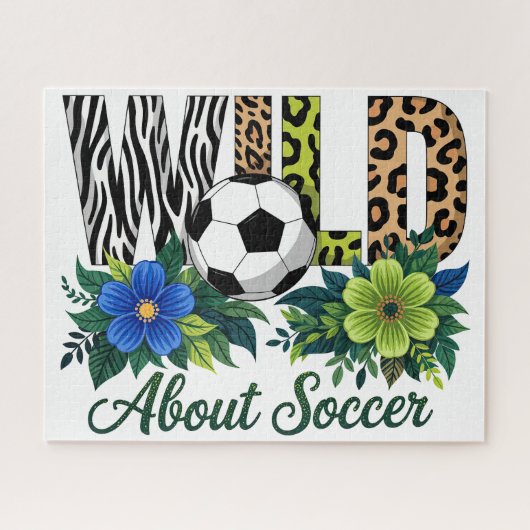 Wild About Soccer Puzzle (Horizontal)
