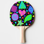 Wild Achtties Party Tischtennis Schläger (Rückseite)