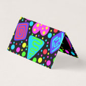 Wild Achtzigers Party Einladung (Rückseite)