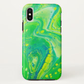 Wild Acrylic Fluid Art Abstract Case-Mate iPhone Hülle (Rückseite)