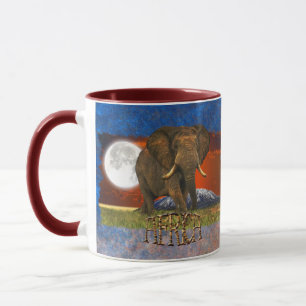 Wild Africa Tierfreunde Big Five Tasse