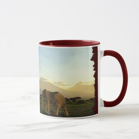 Wild Africa Tierfreunde Big Five Tasse (Rechts)