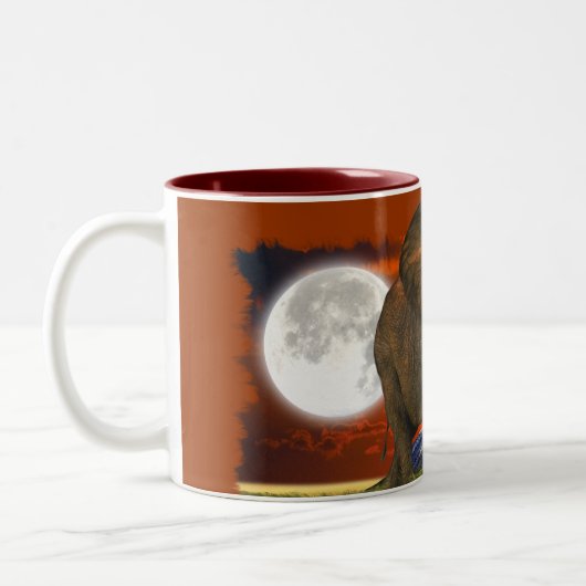 Wild Africa Tierfreunde Big Five Zweifarbige Tasse (Links)