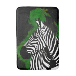 Wild African Zebra Night Badematte