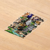 Wild afrikanische Savanna Tiere Acryleinladungen (Ablage )