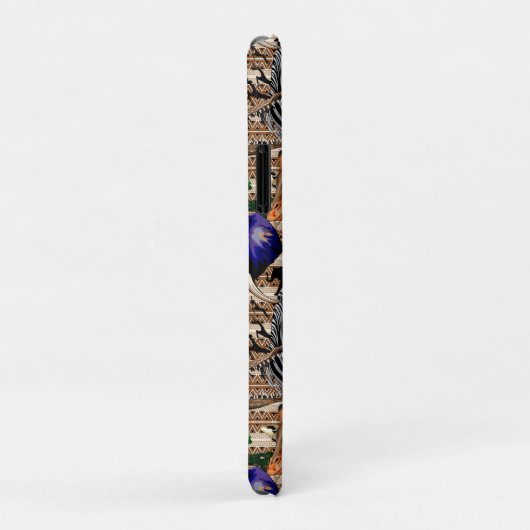 Wild afrikanische Savanna Tiere Case-Mate iPhone Hülle (Hinten/Rechts)