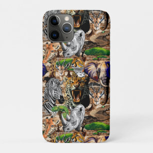 Wild afrikanische Savanna Tiere Case-Mate iPhone Hülle