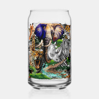Wild afrikanische Savanna Tiere