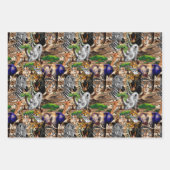 Wild afrikanische Savanna Tiere Geschenkpapier Set (Vorderseite 3)