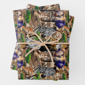 Wild afrikanische Savanna Tiere Geschenkpapier Set (Beispiel)