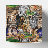 Wild afrikanische Savanna Tiere Geschenkschachtel (Oben)