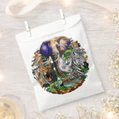 Wild afrikanische Savanna Tiere Geschenktütchen (Ausgeschnitten)