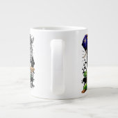 Wild afrikanische Savanna Tiere Jumbo-Tasse (Rückseite)