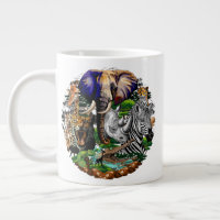 Wild afrikanische Savanna Tiere