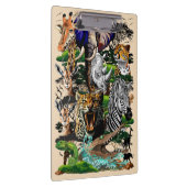 Wild afrikanische Savanna Tiere Klemmbrett (Rechts)