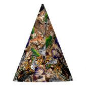 Wild afrikanische Savanna Tiere Partyhütchen (Rückseite)